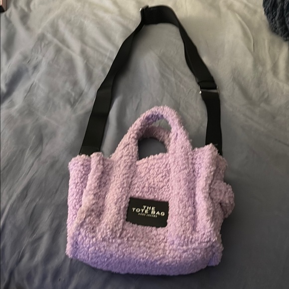 Marc Jacobs Purple Plush Tote Bag - Picture 4 of 7